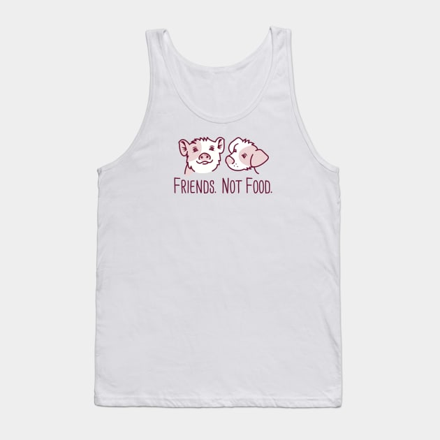 Pig and dog friends Tank Top by crealizable